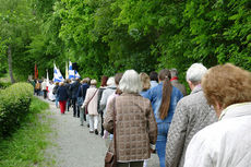 Bittprozession an Christi Himmelfahrt (Foto: Karl-Franz Thiede)